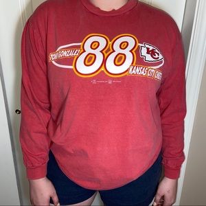 Vintage cheifs shirt❤️💛